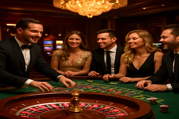 লাইভ টেবিল গেমসের পরিবেশে ডিলারের উপস্থিতি